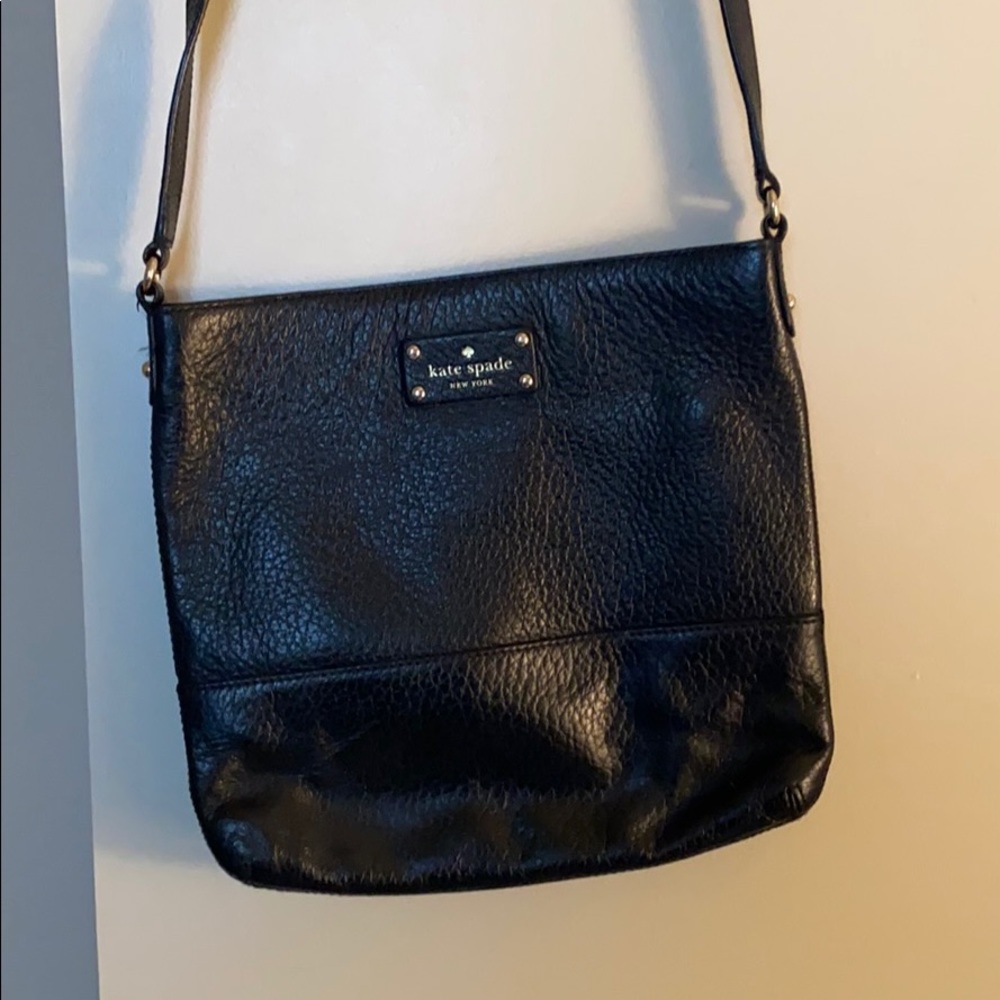 Kate Spade Black Leather Crossbody